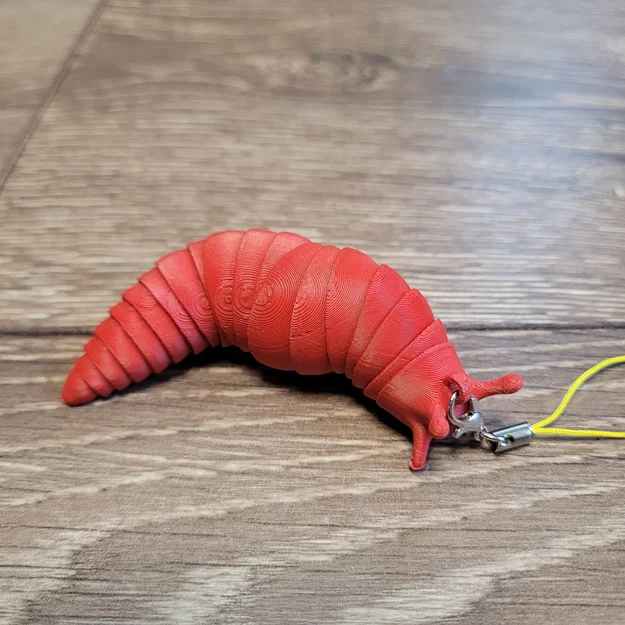 Móc Khóa Con Sên Khớp Nối (Articulated Slug Keychain) - Image 3