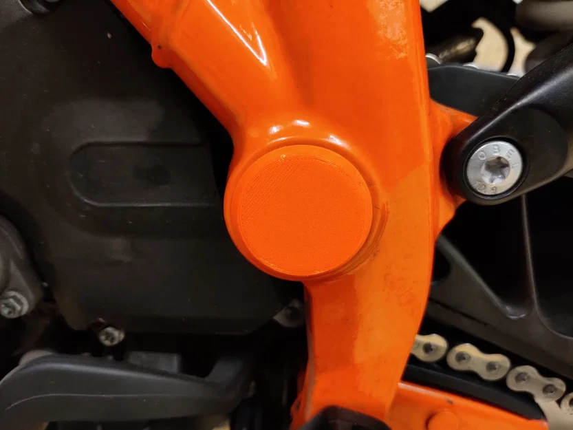 Nắp đậy khung sườn (Frame Plug) 3D cho KTM 1090 Adventure R - Image 2