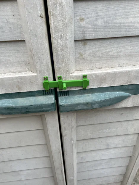 Chốt cài cửa trượt in 3D tiện lợi cho nhà kho và cổng nhỏ - Image 1