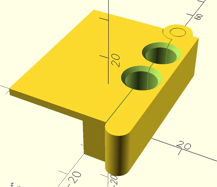 Bộ dẫn cáp gắn mép bàn (tùy biến tham số) - Image 6