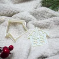 Khuôn Cắt Bánh Gingerbread House (Nhà Bánh Gừng) - Thumbnail 3