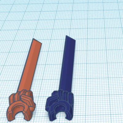 Dummy 13 Sword Hand (Tay Cầm Kiếm)