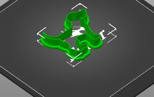 Khuôn cắt bánh quy hình chú chó (Dog cookie cutter) - File in 3D - Image 1