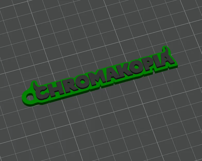 Móc Khóa Chromakopia (Chromakopia Keychain) - Image 1