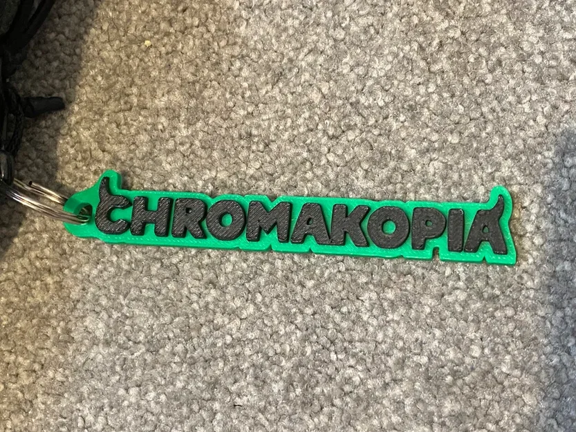 Móc Khóa Chromakopia (Chromakopia Keychain) - Image 2