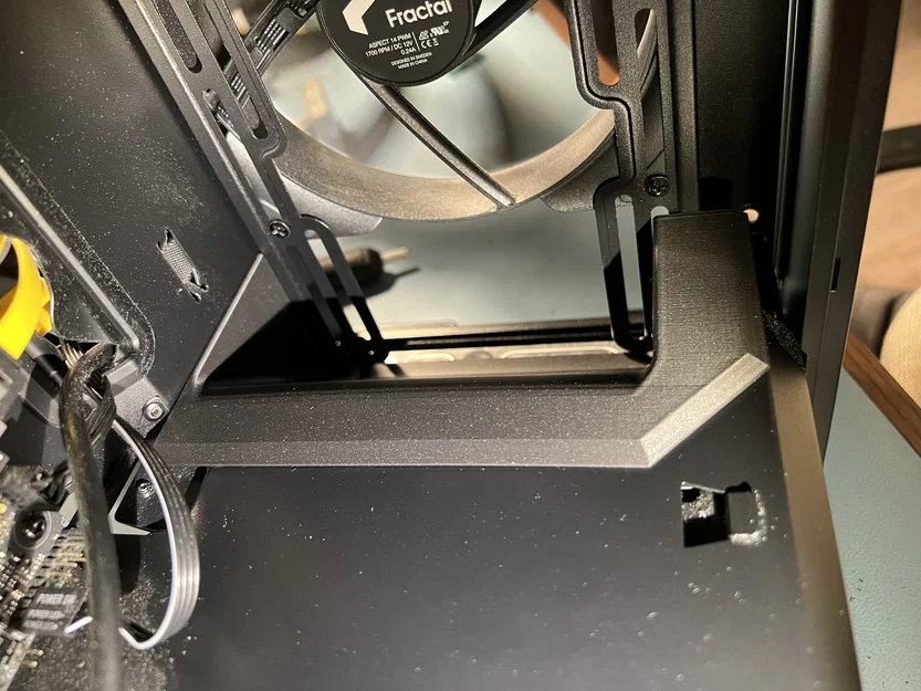 Ống dẫn gió mặt trước Fractal North (tương thích khay HDD) - Image 4