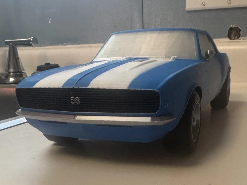 Kit Card Chevrolet Camaro RS/SS (1967) tỉ lệ 1:24 - Image 3