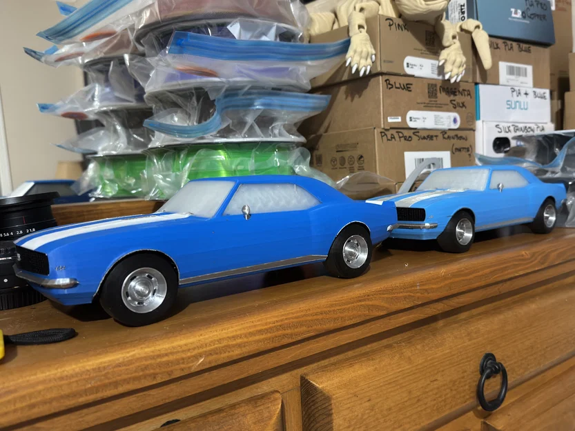 Kit Card Chevrolet Camaro RS/SS (1967) tỉ lệ 1:24 - Image 4