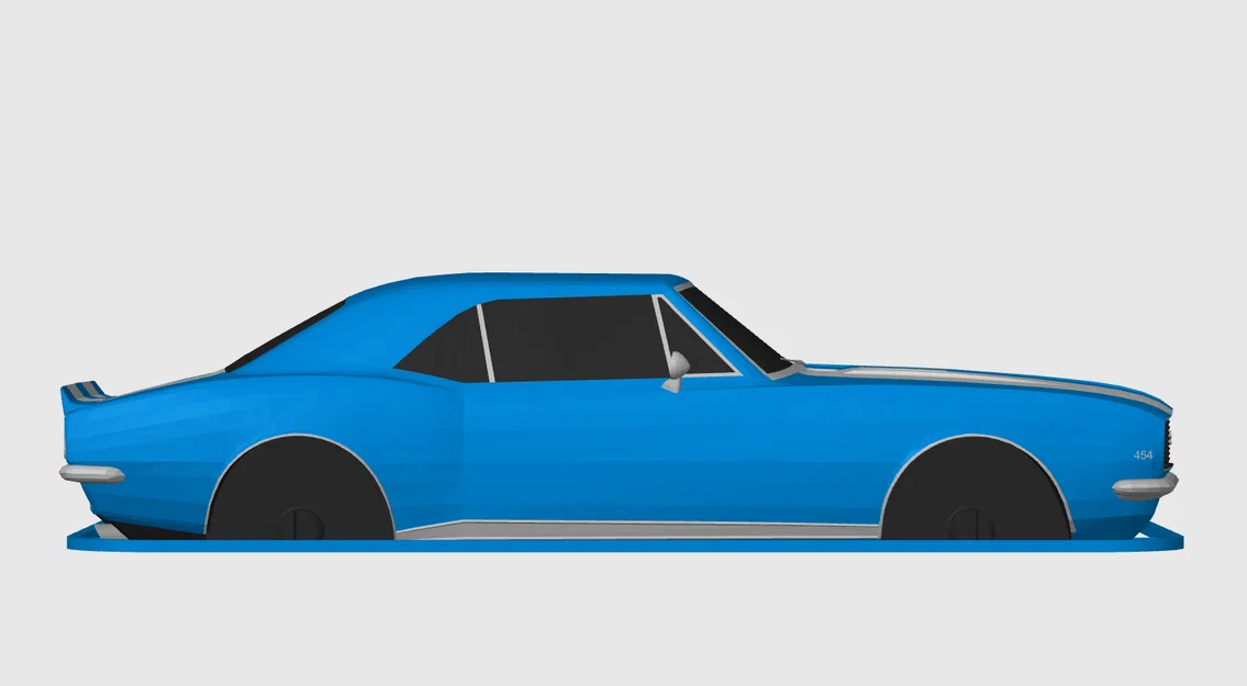 Kit Card Chevrolet Camaro RS/SS (1967) tỉ lệ 1:24 - Image 9