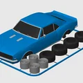 Kit Card Chevrolet Camaro RS/SS (1967) tỉ lệ 1:24 - Thumbnail 11