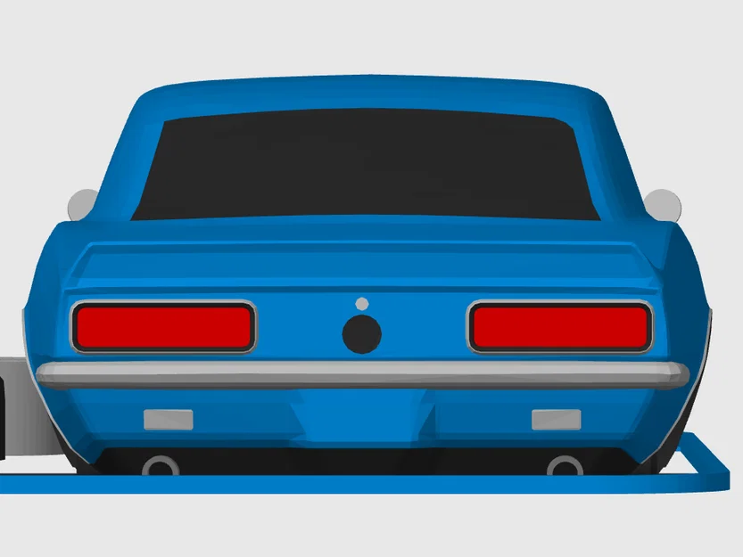 Kit Card Chevrolet Camaro RS/SS (1967) tỉ lệ 1:24 - Image 14