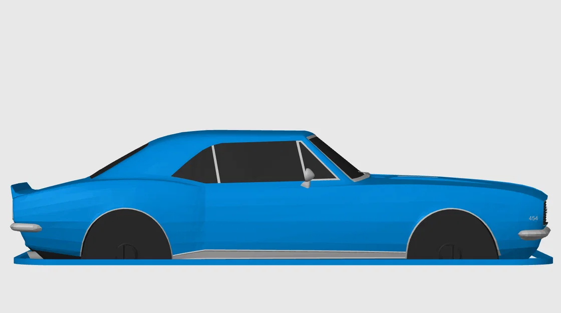 Kit Card Chevrolet Camaro RS/SS (1967) tỉ lệ 1:24 - Image 15