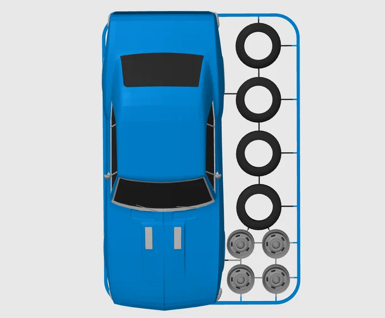 Kit Card Chevrolet Camaro RS/SS (1967) tỉ lệ 1:24 - Image 16