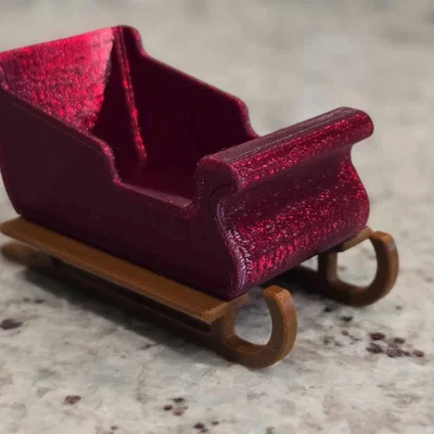 Sleigh (Xe trượt tuyết trang trí/đựng đồ)