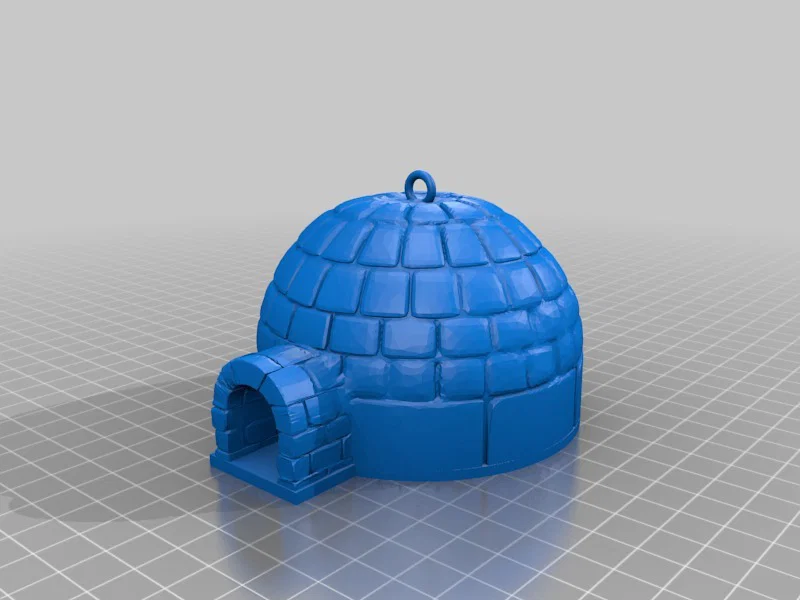 Ornament Igloo (Igloo Ornament) - Image 1