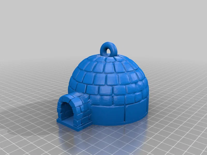 Ornament Igloo (Igloo Ornament) - Image 2
