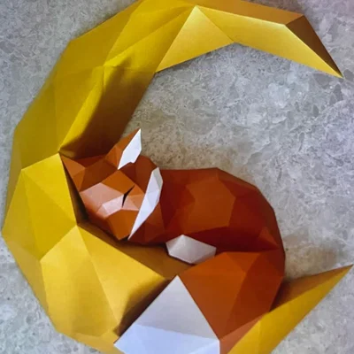 Cáo Ngủ Trên Trăng [CUTE] (Sleeping Fox on Moon)