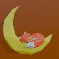 Cáo Ngủ Trên Trăng [CUTE] (Sleeping Fox on Moon) - Thumbnail 2