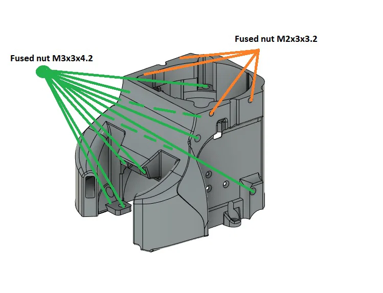 Neptune 4 HGX Fan5015 – Nâng cấp extruder 3 quạt 5015 cho Elegoo Neptune 4 - Image 7