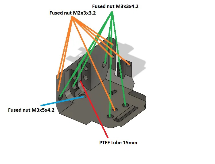Neptune 4 HGX Fan5015 – Nâng cấp extruder 3 quạt 5015 cho Elegoo Neptune 4 - Image 8