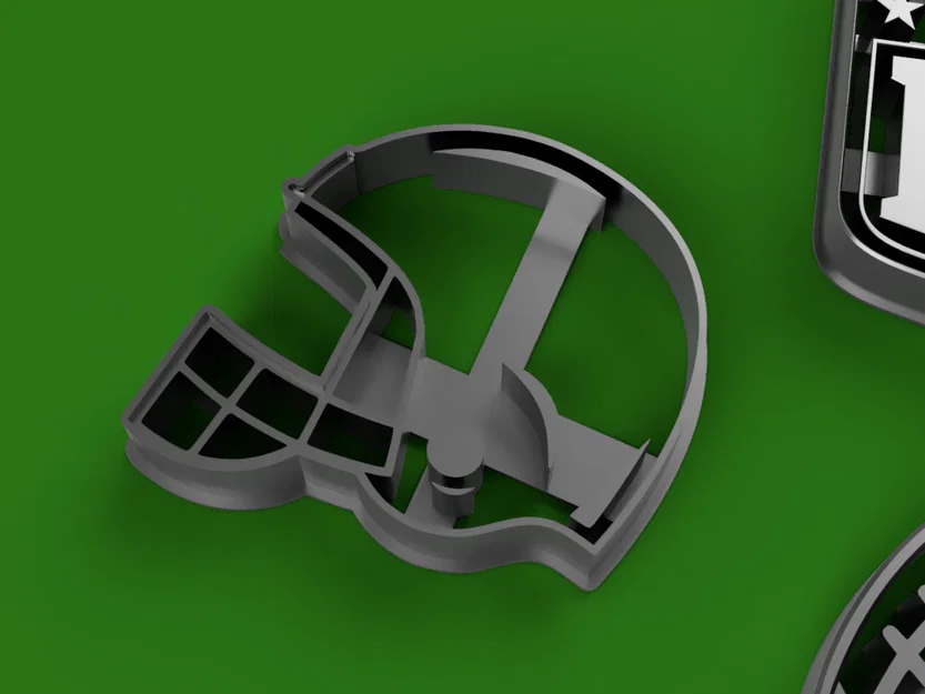 Khuôn Cắt Bánh Quy Bóng Bầu Dục NFL (NFL Football Cookie Cutters) - Image 2