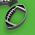 Khuôn Cắt Bánh Quy Bóng Bầu Dục NFL (NFL Football Cookie Cutters) - Thumbnail 4