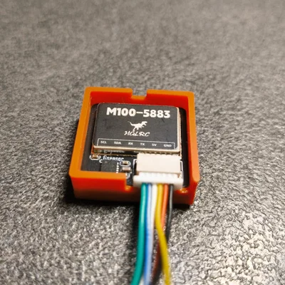 Giá đỡ GPS HGLRC M100 cho FPV Drone - File in 3D chất lượng