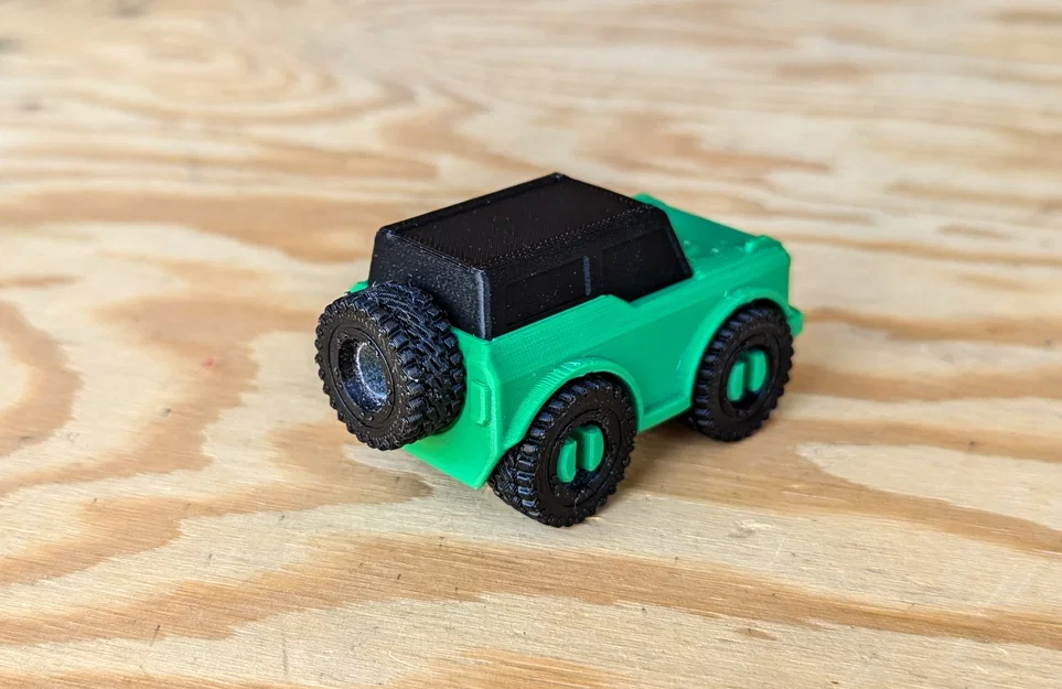 Mô hình Ford Bronco cách điệu tỉ lệ 1/64 - In 3D dễ dàng không cần support - Image 2