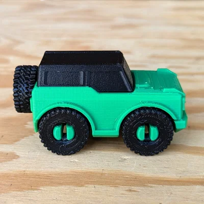 Mô hình Ford Bronco cách điệu tỉ lệ 1/64 - In 3D dễ dàng không cần support