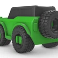 Mô hình Ford Bronco cách điệu tỉ lệ 1/64 - In 3D dễ dàng không cần support - Thumbnail 5