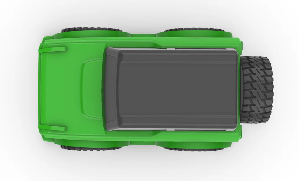 Mô hình Ford Bronco cách điệu tỉ lệ 1/64 - In 3D dễ dàng không cần support - Image 7