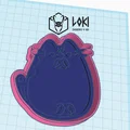 Pusheen Cat – Khuôn cắt bánh quy 2 phần - Thumbnail 3