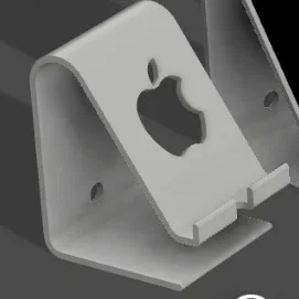 Đế đỡ iPhone (iPhone Stand) in 3D thiết kế tối giản có logo Apple