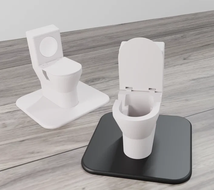 Đế sạc hình bồn cầu cho Apple Watch và iPhone - Image 3