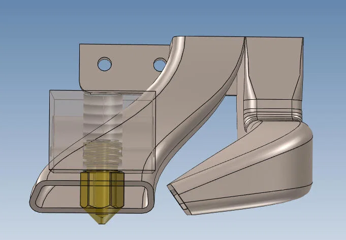 Ống dẫn gió quạt KINGROON KP3S (KINGROON KP3S FAN DUCT) - Image 3