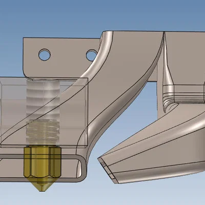 Ống dẫn gió quạt KINGROON KP3S (KINGROON KP3S FAN DUCT)