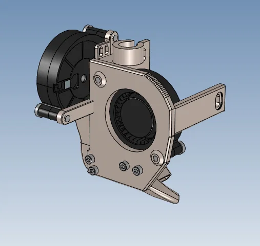 Khung & ống gió 2 quạt 5015 cho Kingroon KP3S (cập nhật 3D Touch) - Image 4