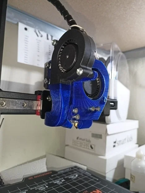 Khung & ống gió 2 quạt 5015 cho Kingroon KP3S (cập nhật 3D Touch) - Image 5