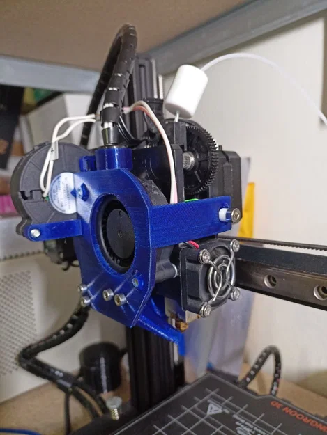 Khung & ống gió 2 quạt 5015 cho Kingroon KP3S (cập nhật 3D Touch) - Image 6