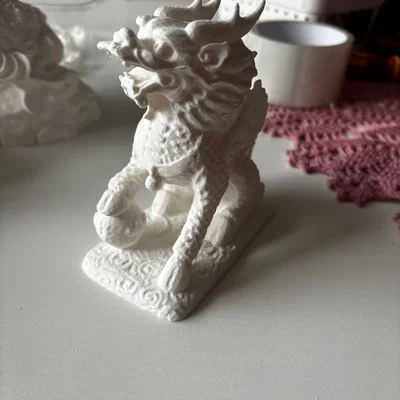 Mô hình rồng Trung Hoa (Chinese Dragon) in 3D chi tiết sắc nét