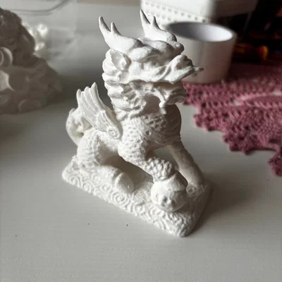 Mô hình rồng Trung Hoa (Chinese Dragon) in 3D chi tiết sắc nét