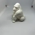 Mô hình tượng khỉ đột Harambe in 3D độc đáo - Thumbnail 2