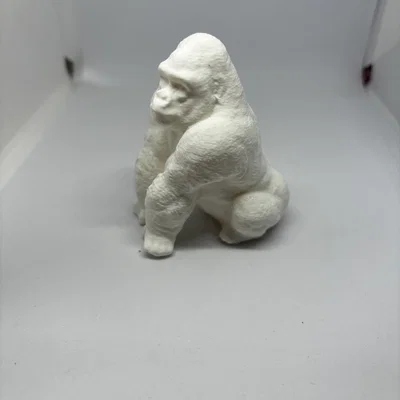Mô hình tượng khỉ đột Harambe in 3D độc đáo