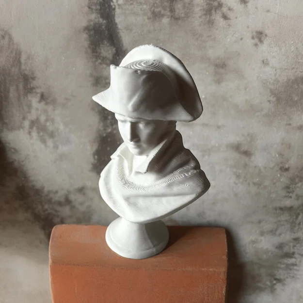 Mô hình tượng bán thân Napoleon 3D chi tiết cho máy in 3D - Image 1