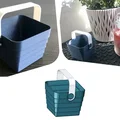 Giỏ xếp gọn, print in place, không cần support / Collapsible basket — Updated! - Thumbnail 1