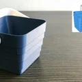Giỏ xếp gọn, print in place, không cần support / Collapsible basket — Updated! - Thumbnail 5