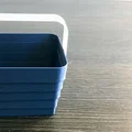 Giỏ xếp gọn, print in place, không cần support / Collapsible basket — Updated! - Thumbnail 8