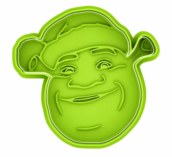 Khuôn cắt bánh quy Shrek phiên bản Giáng sinh ấn tượng - Image 1