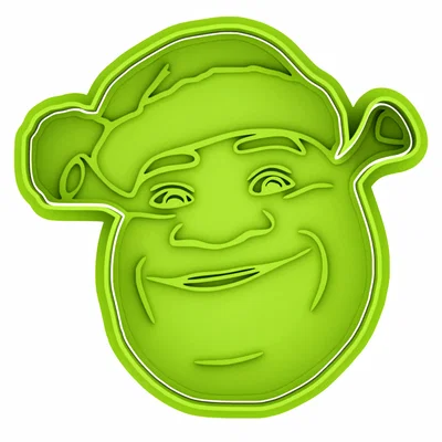 Khuôn cắt bánh quy Shrek phiên bản Giáng sinh ấn tượng