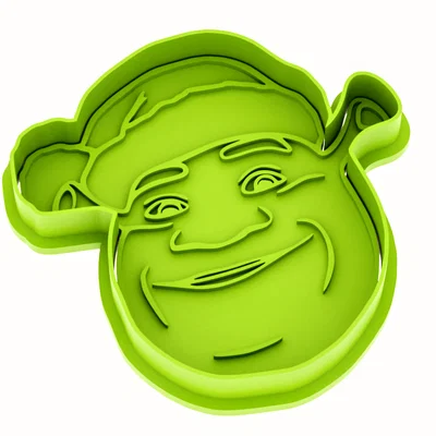 Khuôn cắt bánh quy Shrek phiên bản Giáng sinh ấn tượng